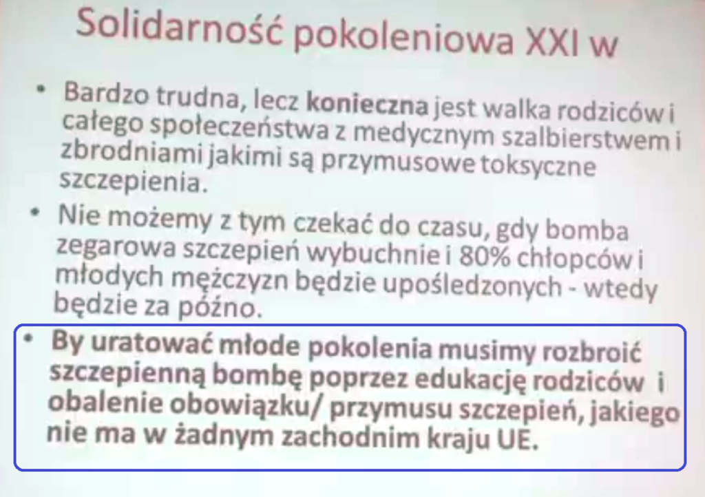 Premier Morawiecki: "Rodzina, bezpieczna rodzina", tymczasem szczepienna bomba zegarowa tyka [WIDEO] Screenshot 20171211 191627