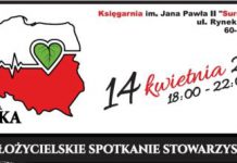 I założycielskie spotkanie Stowarzyszenia Zdrowa Polska, 14 IV w Poznaniu