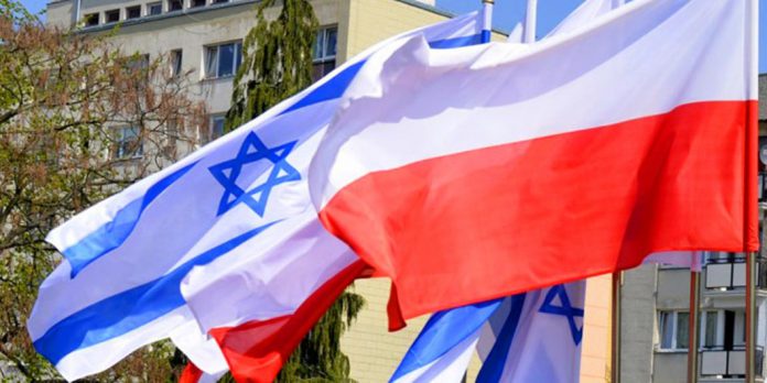 Flagi-polska-izraelska