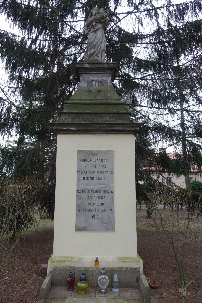 1919 rok. Wotum wdzięczności za opuszczenie terytorium Polski przez wojska rosyjskie i niemieckie 8 1919 rok. Wotum wdzięczności za opuszczenie terytorium Polski przez wojska rosyjskie i niemieckie NMP Krolowa Polski pokoj wotum 1