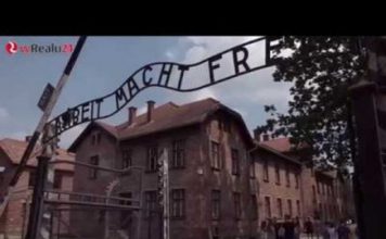 Media: światowi liderzy mogą świętować rocznicę wyzwolenia Auschwitz w Izraelu PolitykaPolska KL Auschwitz Arbeit Macht Frei 2019 Transport of Poles to German camp